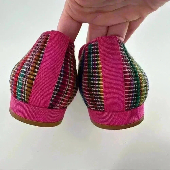 Alberto Gozzi womens flats size 38 multicolored domaine smoking loafers - Picture 9 of 12